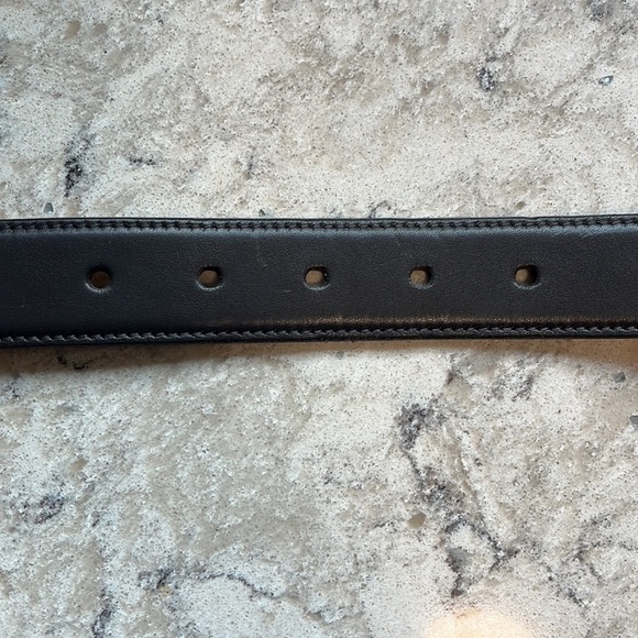 Gucci Brown Leather Belt with Silver-tone Buckle - Picture 10 of 14